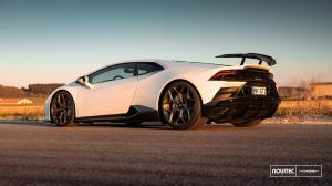 Lamborghini Huracan EVO by Novitec Rosso on Vossen Wheels (NL4) 2020 года 
